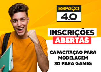Prefeitura de Gurupi abre inscrições para curso de Modelagem 3D para Games no Espaço 4.0