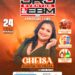 Vem aí Domingueira na EBM com a Cantora Gheisa Andrade no Pagode