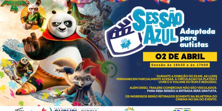 Mobi Cine Gurupi, exibirá  duas sessões gratuitas para autistas e servidores da Saúde