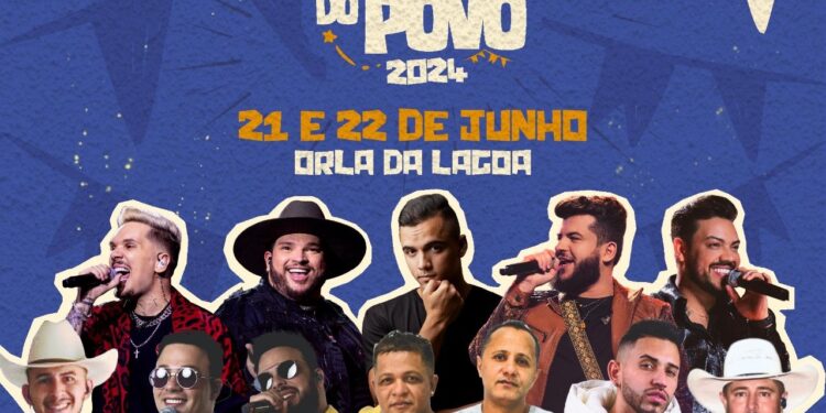 Alvorada | Arraiá do Povo promete movimentar o comércio local com shows nacionais de Ícaro & Gilmar, Felipe & Rodrigo, Gustavo Moura & Rafael e Vinicius Cavalcante