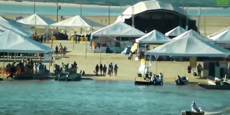 Programação da temporada de Praia 2024 de Araguaçema de 3 de Julho a 5 de Agosto