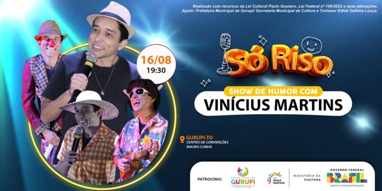 Só Riso Show de Humor – Com Vinícius Martins