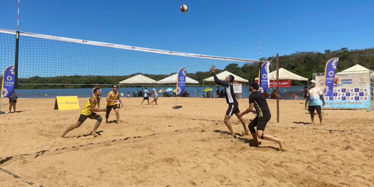 Em Paranã, a Praia do Dominguinhos, recebe programação esportiva desenvolvida pelo Governo do Tocantins