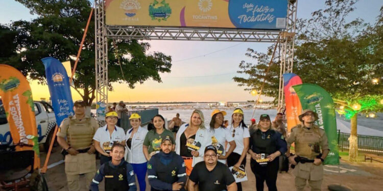 Detran Tocantins realiza campanha “Verão Seguro” nas principais praias do Tocantins