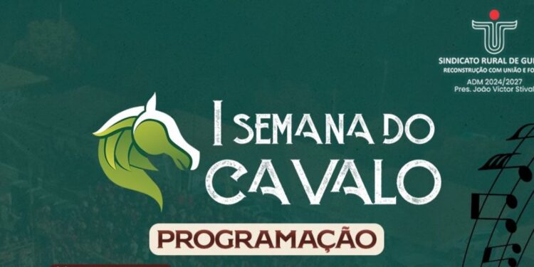 Sindicato Rural de Gurupi divulga programação da I Semana do Cavalo