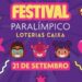 Acontece neste sábado (21) em Gurupi o Festival Paraolímpico Loterias Caixa 2024