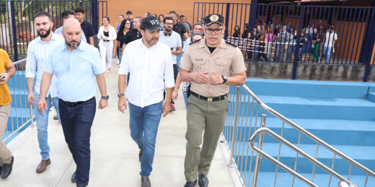 Governador Wanderlei Barbosa vistoria obras em fase de conclusão de escolas em Taquaruçu e Buritirana que receberam R$10 milhões em investimentos