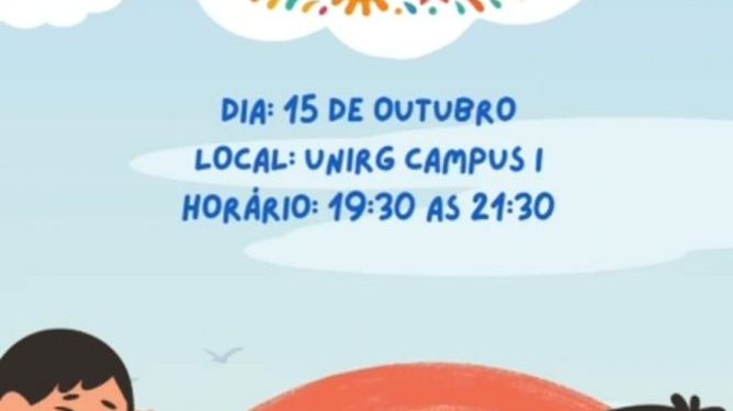 Criança em ação: UnirG reprogramação para o evento de Dia das Crianças