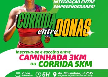 Vém aí CORRIDA E CAMINHADA ENTRE DONAS 2025