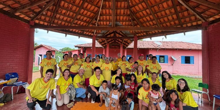 Polo indígena da Universidade da Maturidade em Tocantínia tem aula movimentada